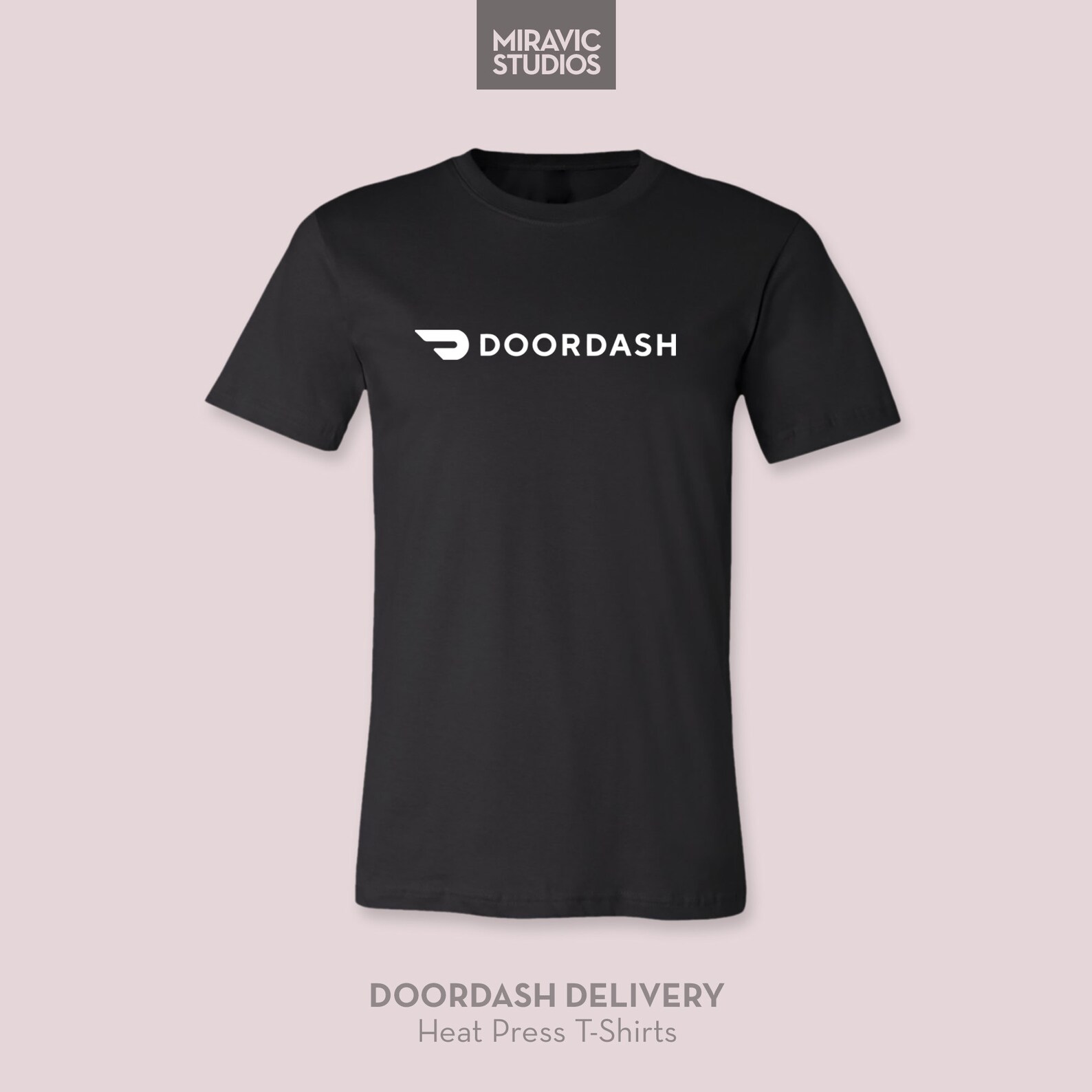 Doordash Delivery Tshirts Women & Men Fit Doordash Shirts Etsy
