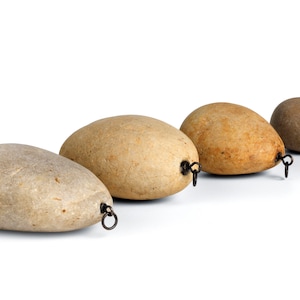5 x Pallatrax Swivel Stonze Natural Stone Fishing Weights