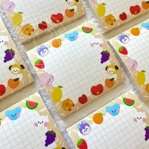 BT21 Minini Fruity Sticky Memo Pad