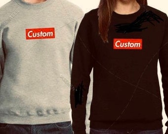 Supreme Sweatshirt Etsy