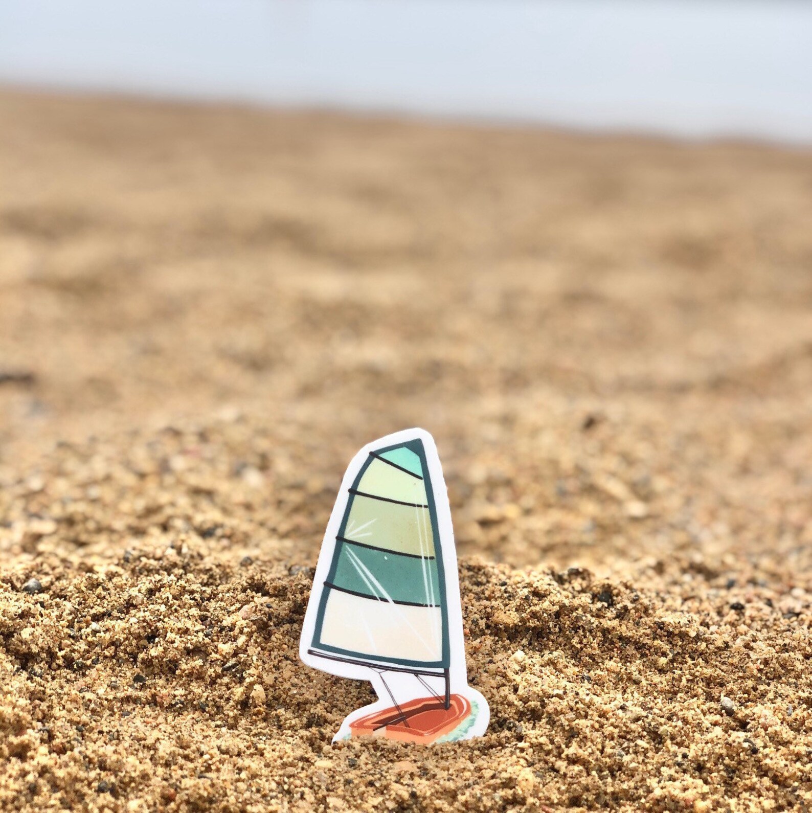 DINGHY SAILBOAT vinyl sticker Etsy