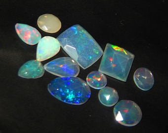 5 100/% Natural 10 Pcs Ethiopian Opal Jumbo Fire 6x4 mm Cabochon In Loose Gems