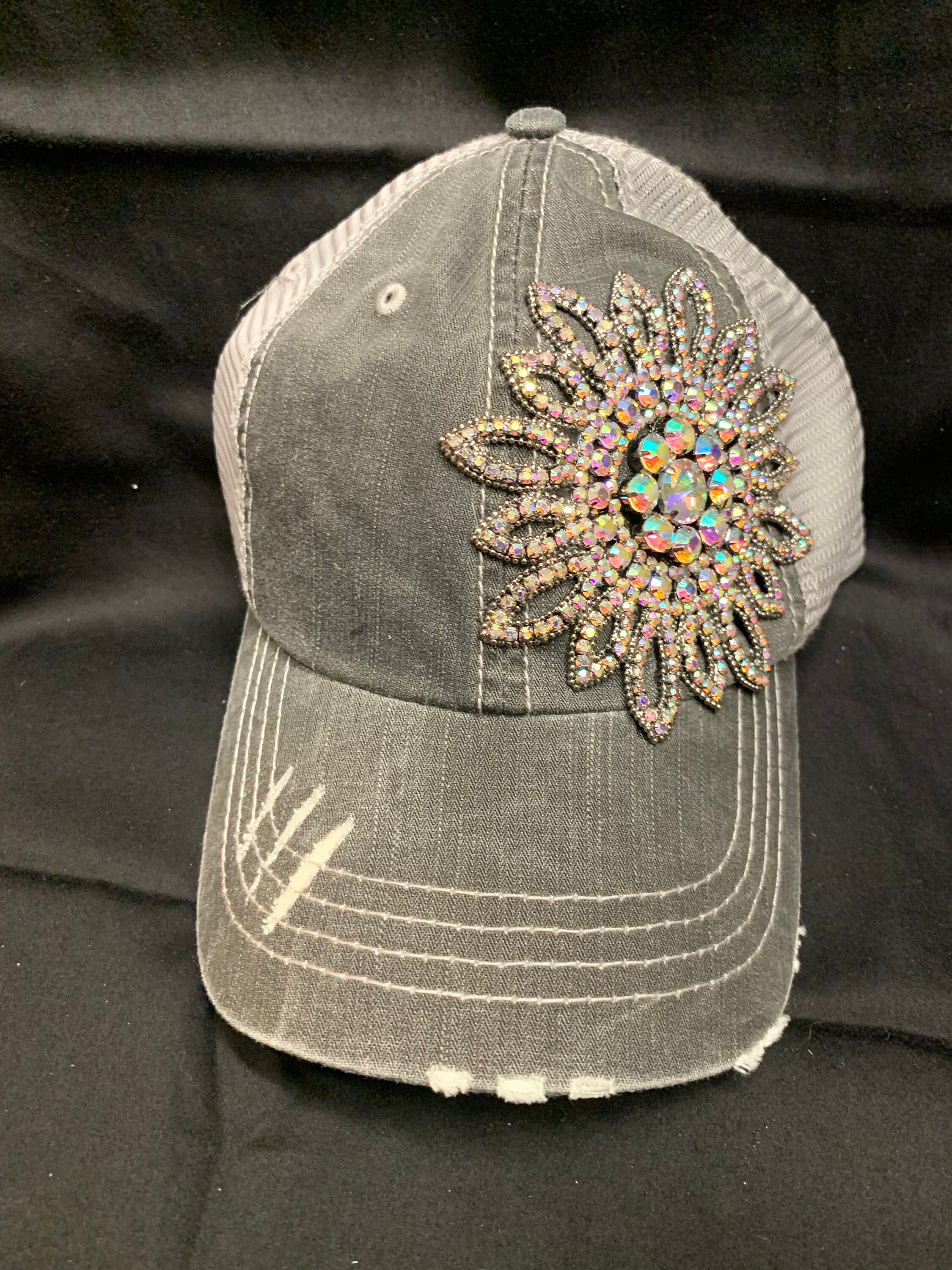 Ladies caps hotsell with bling