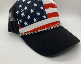 American Flag Hat