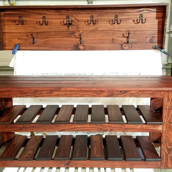 Mud Room Rack - Etsy