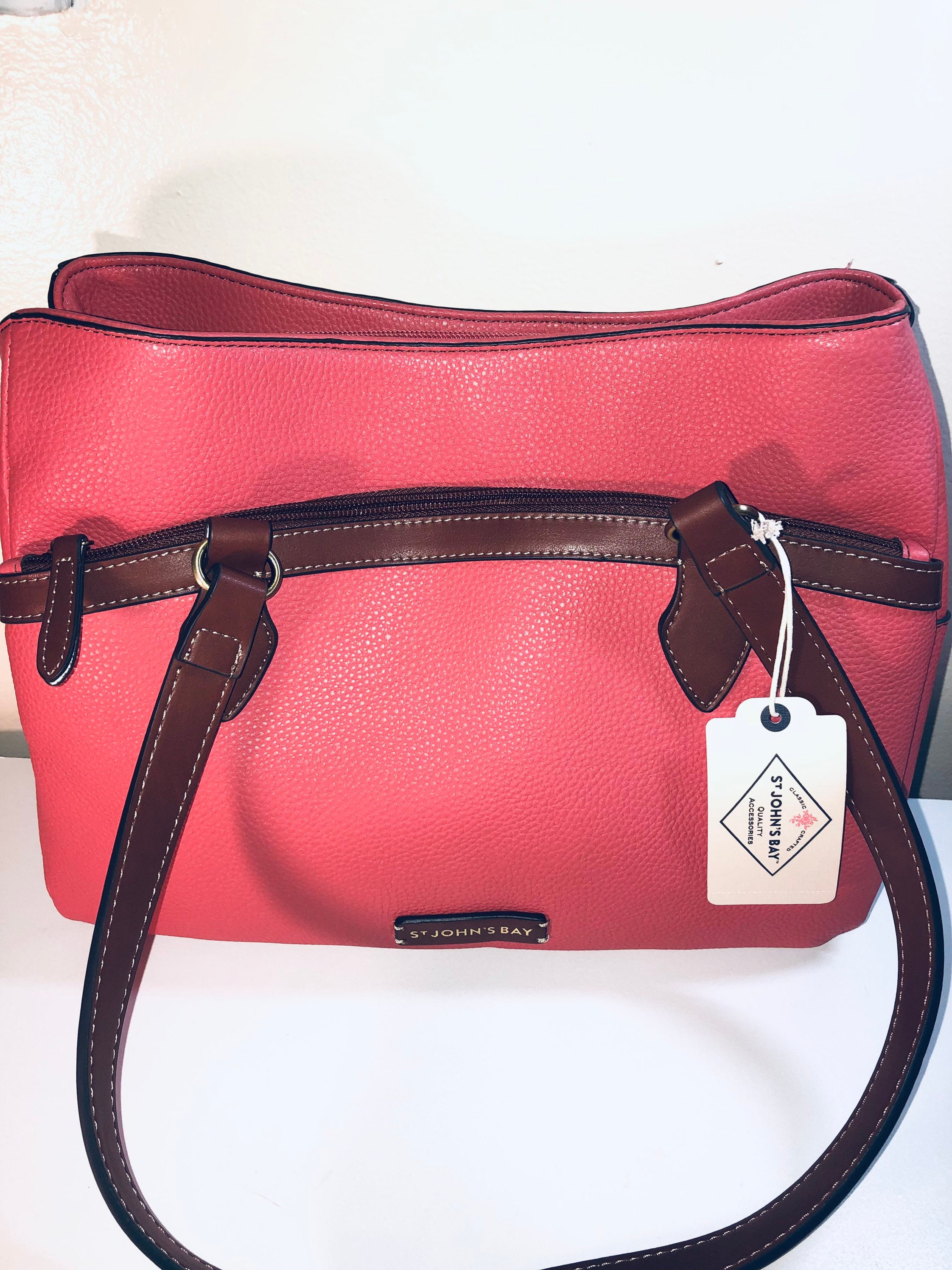 St John's Bay Handbags Leather 2024 | favors.com