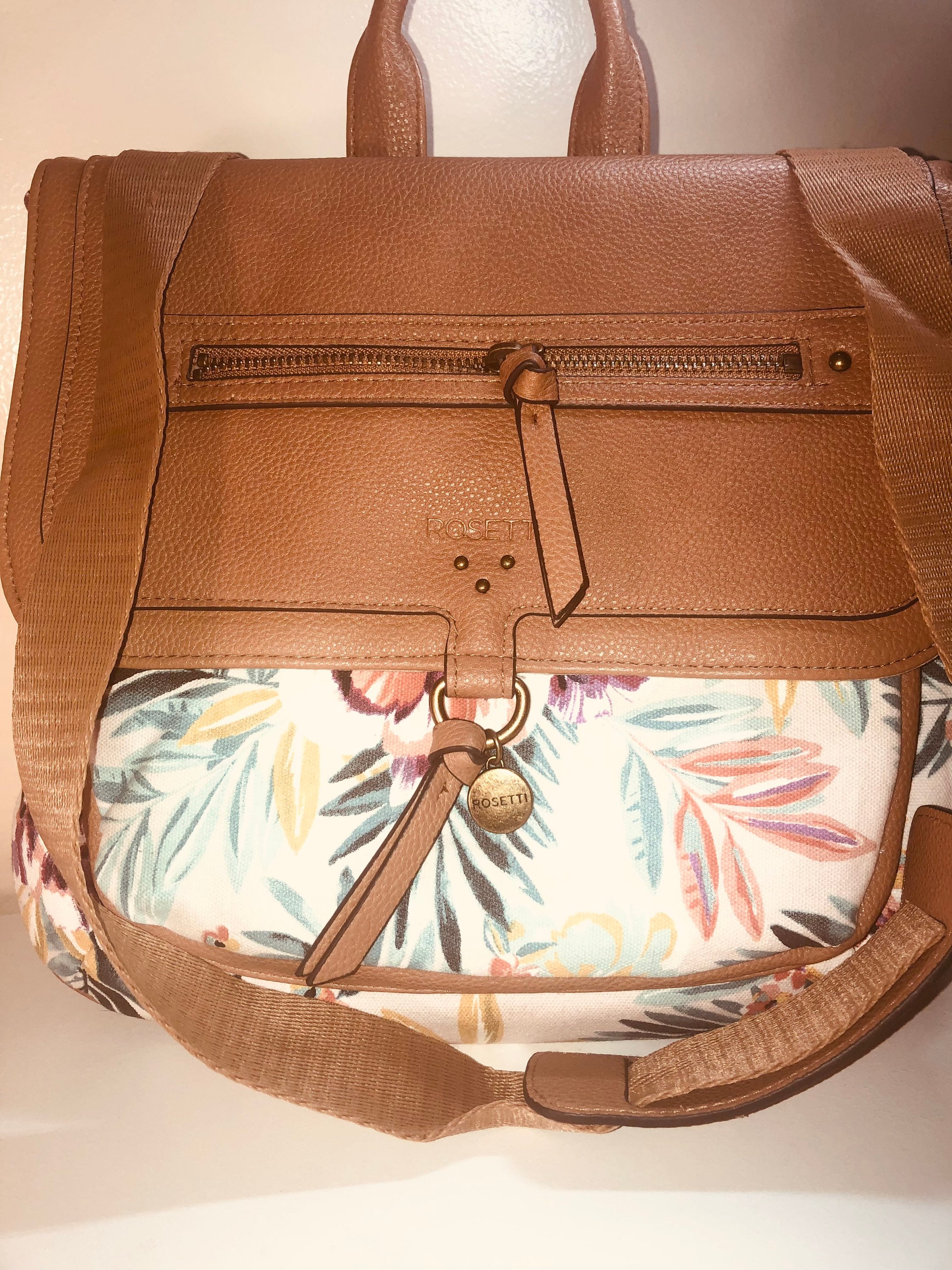 Rosetti | Bags | Rosetti Womens Crossbody Purse Shouldersatchel Bag Floral  Print Travel | Poshmark