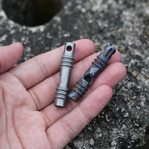 Titanium Whistle Coaches Gift Outdoor Whistle Survival whistle