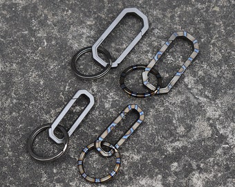 S Pattern Carabiner EDC Gear Snap Clips Hook Survival Keychain Tool JB S Pattern Carabiner EDC Gear Snap Clips Hook Survival Keychain Tool JB