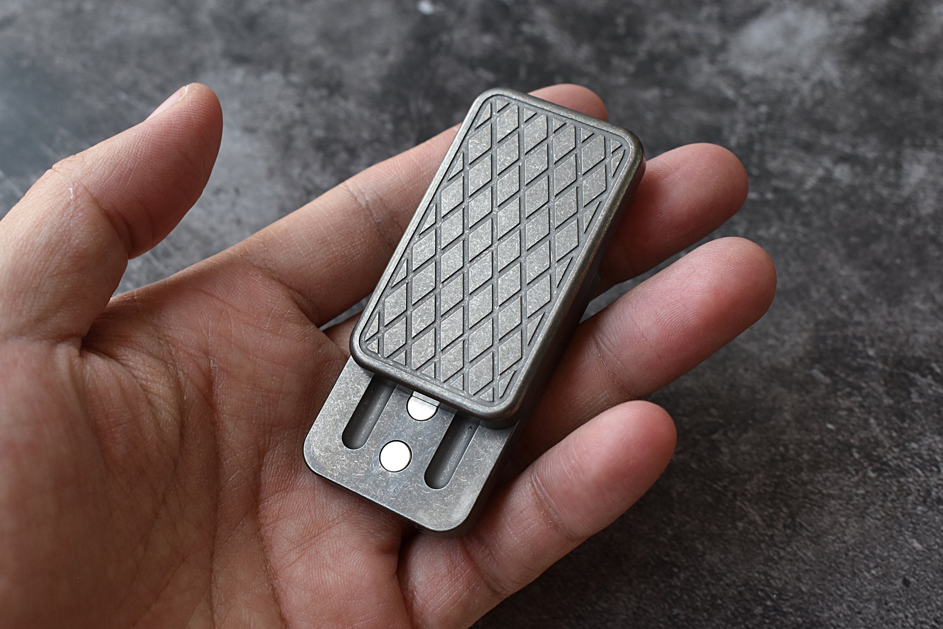 Titanium Haptic Fidget Slider Office Fidget Toy Edc Etsy UK