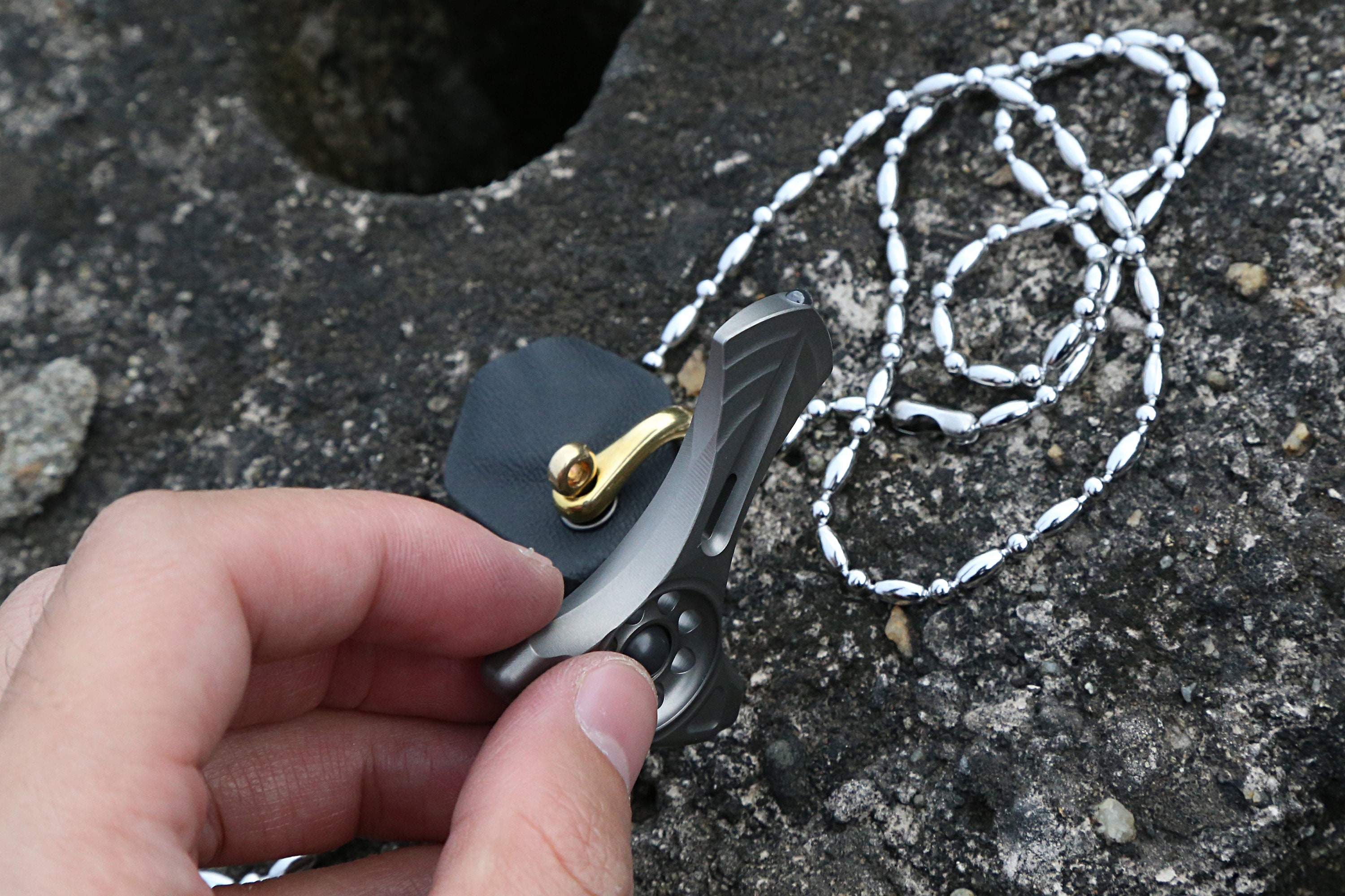 Titanium knucks keychain Titanium multi tool multi tool EDC Etsy