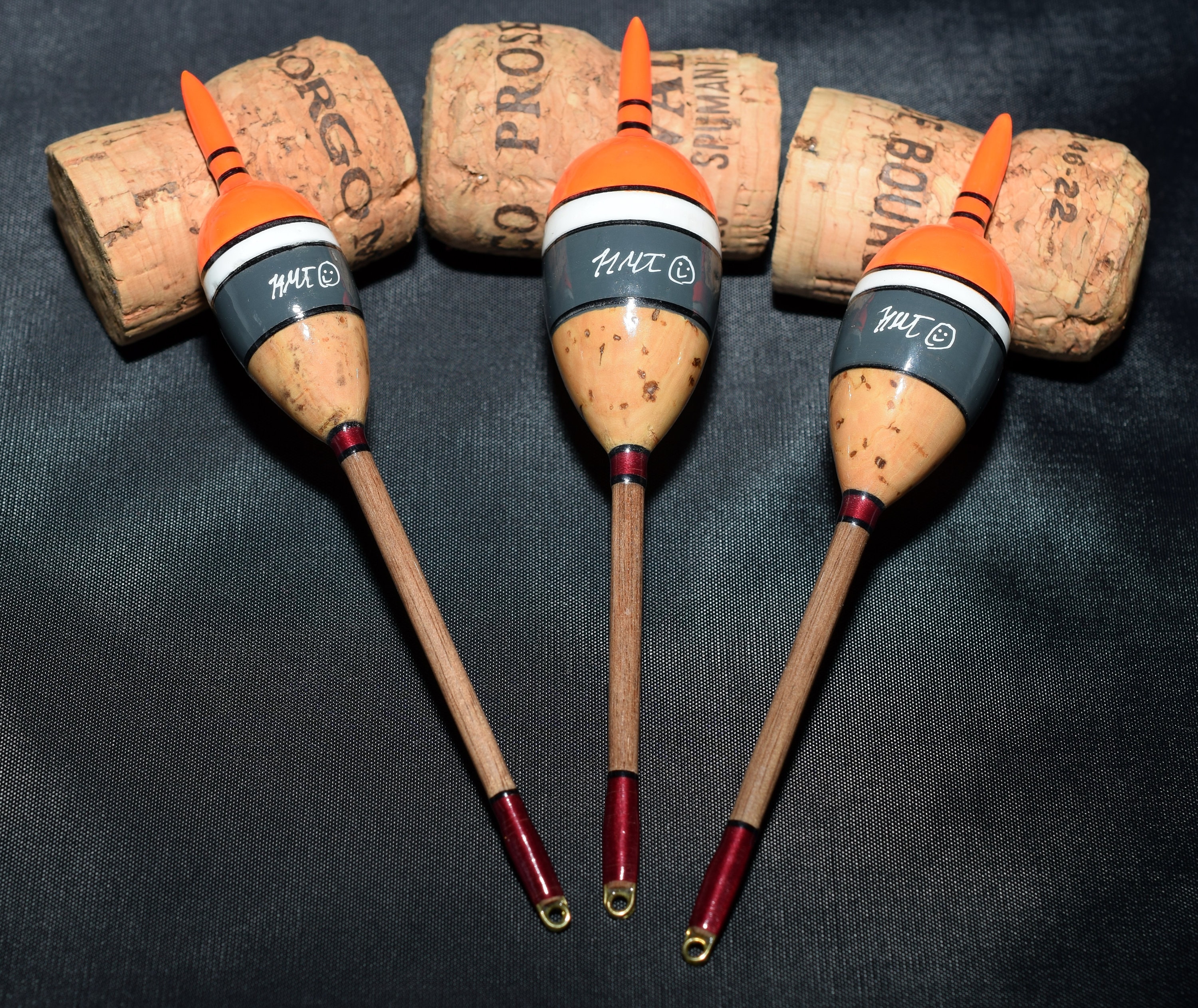 Traditional Look Perch Bobber Set 