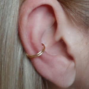 Conch piercing doppelring store
