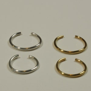 Ear Cuff Ring Gold, Silver, Rose gold. image 2