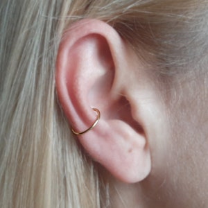 Ear Cuff Ring Gold, Silver, Rose gold. image 3