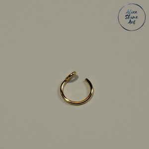 Fake Lippen Ring Gold,Silber,Rosegold. Bild 2