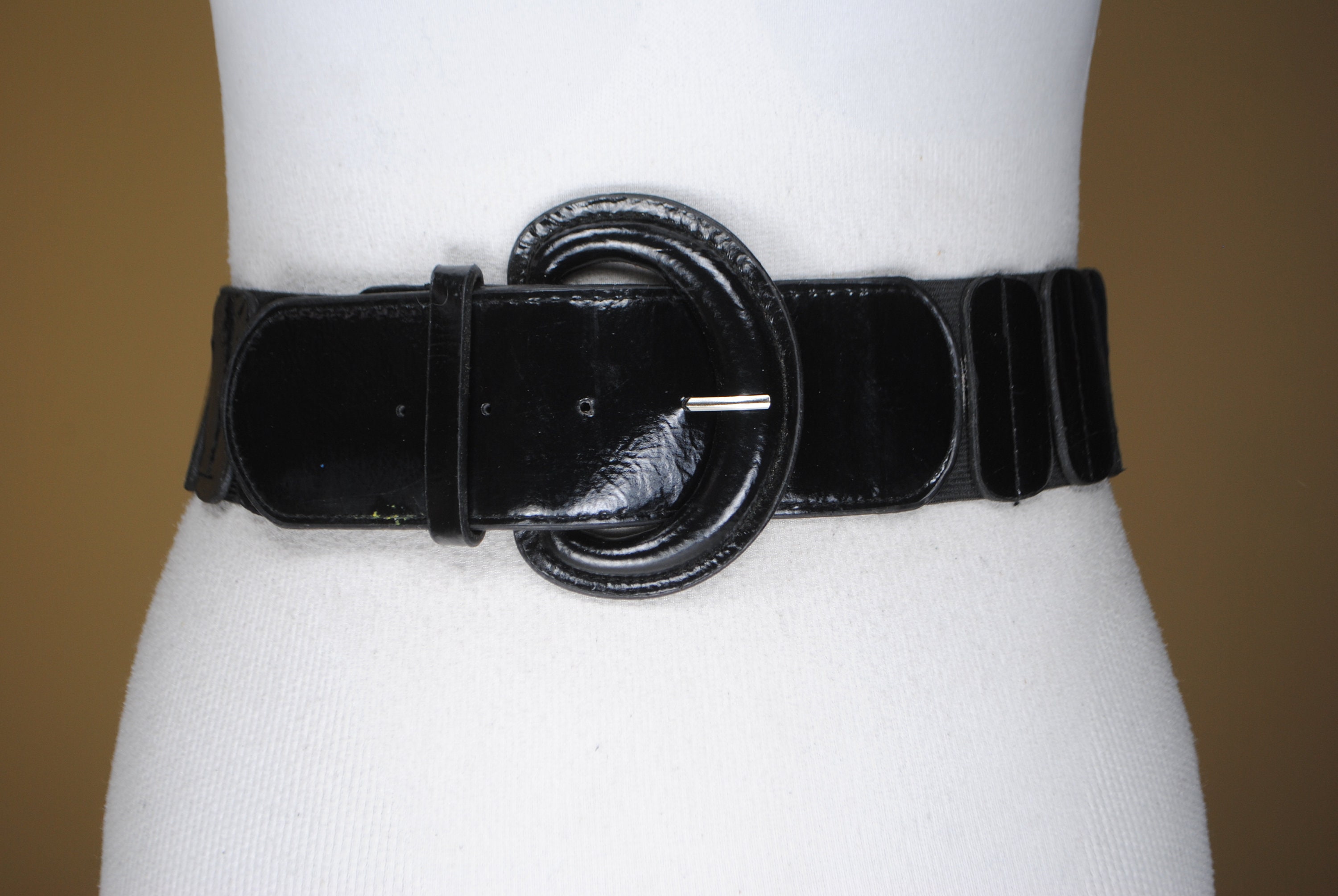 Black elastic belt for women Etsy