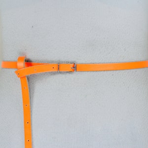 Neon orange belt cheap