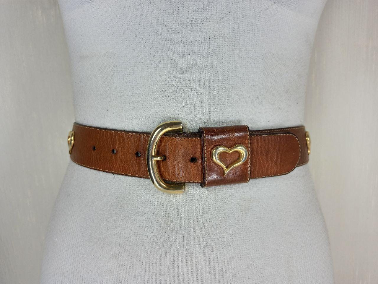 Furla western style leather belt with rhinestones Amazon.com: Western Rhinestone Silver Studded Faux Fur  main image 2