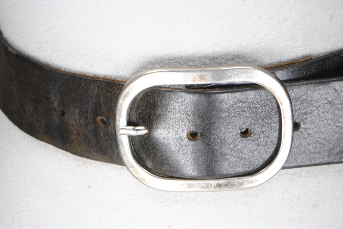 Black wide cinch belt for women Etsy