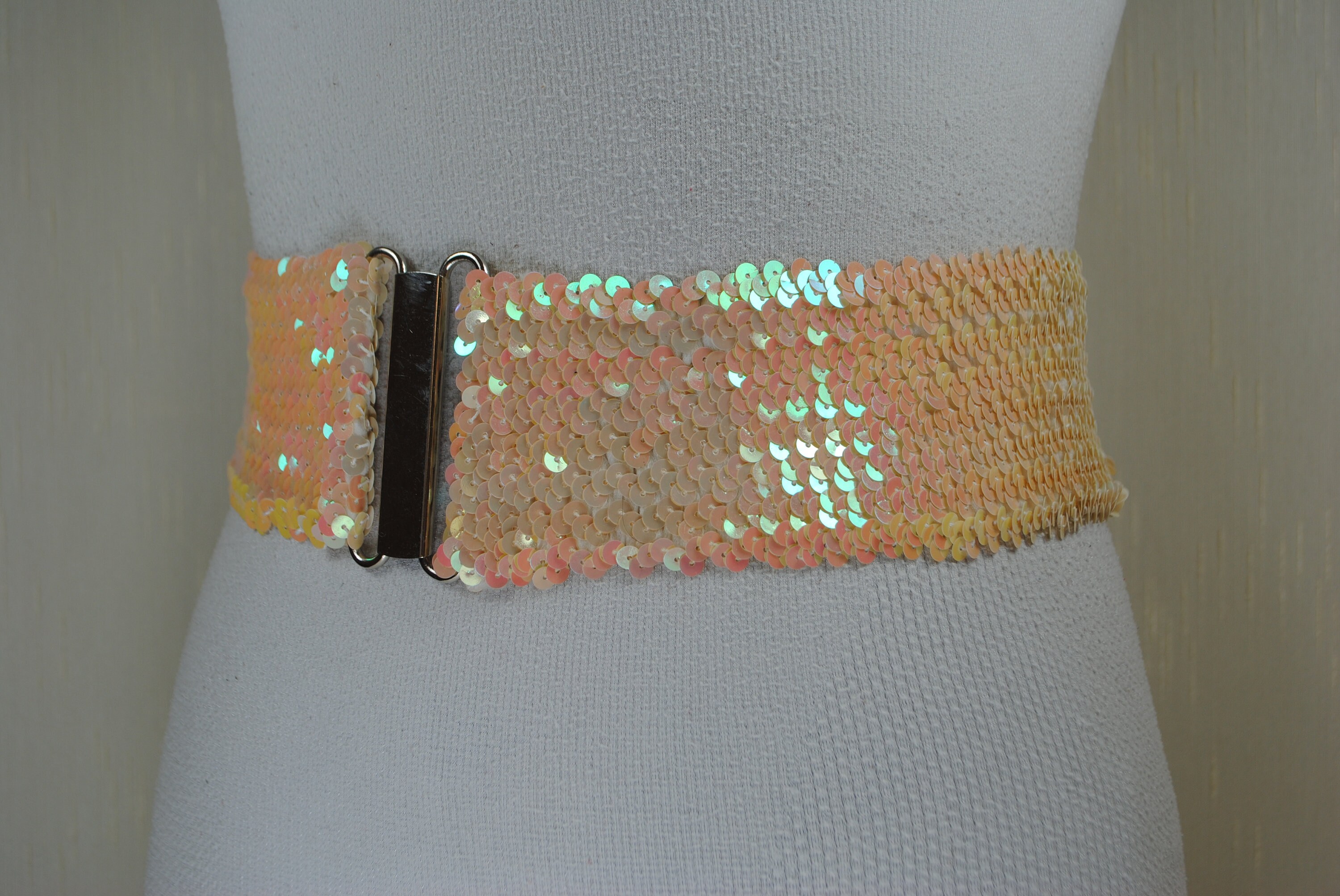 Sequin hot sale elastic belt