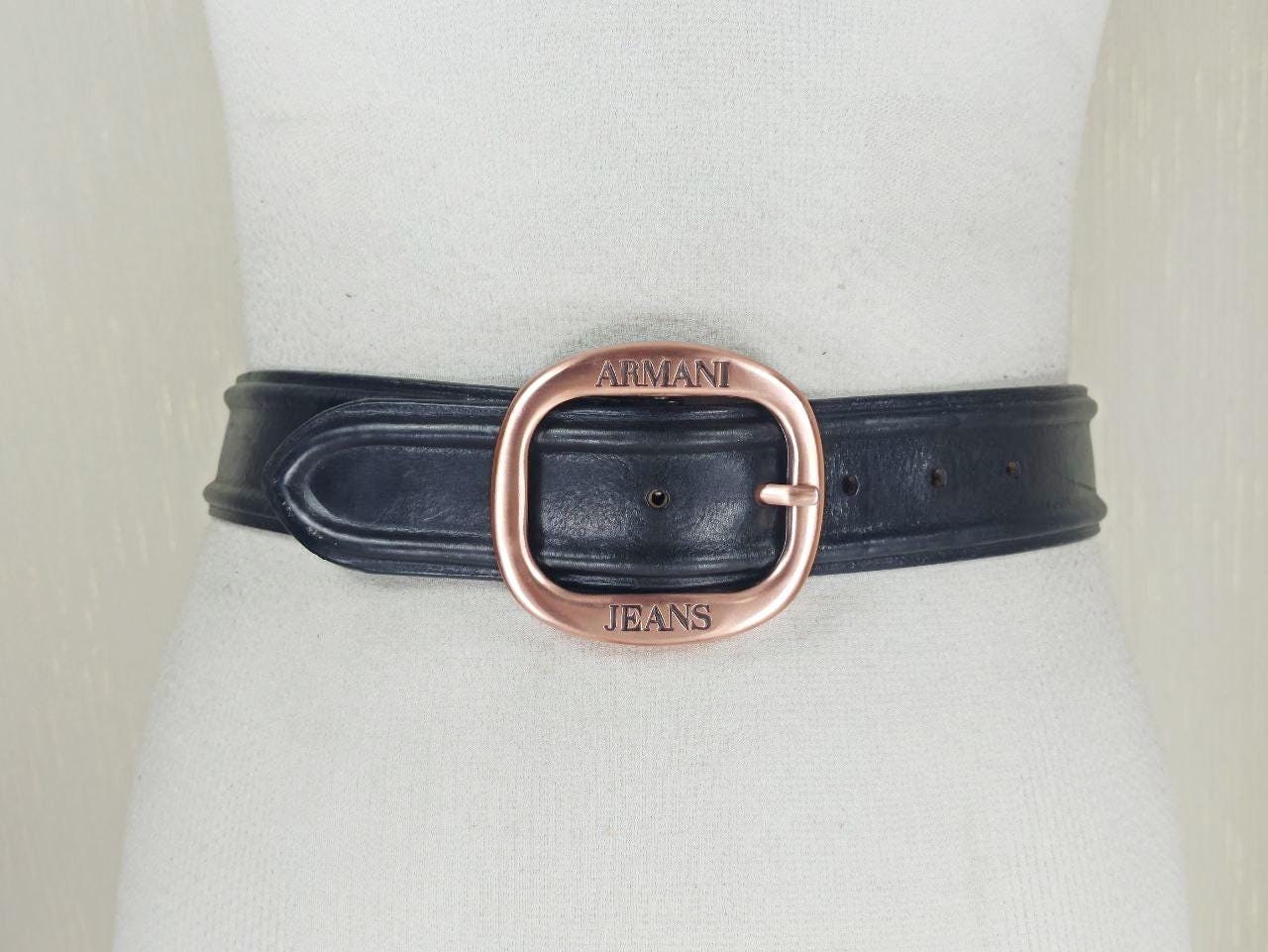 Vintage Armani Belt - Etsy
