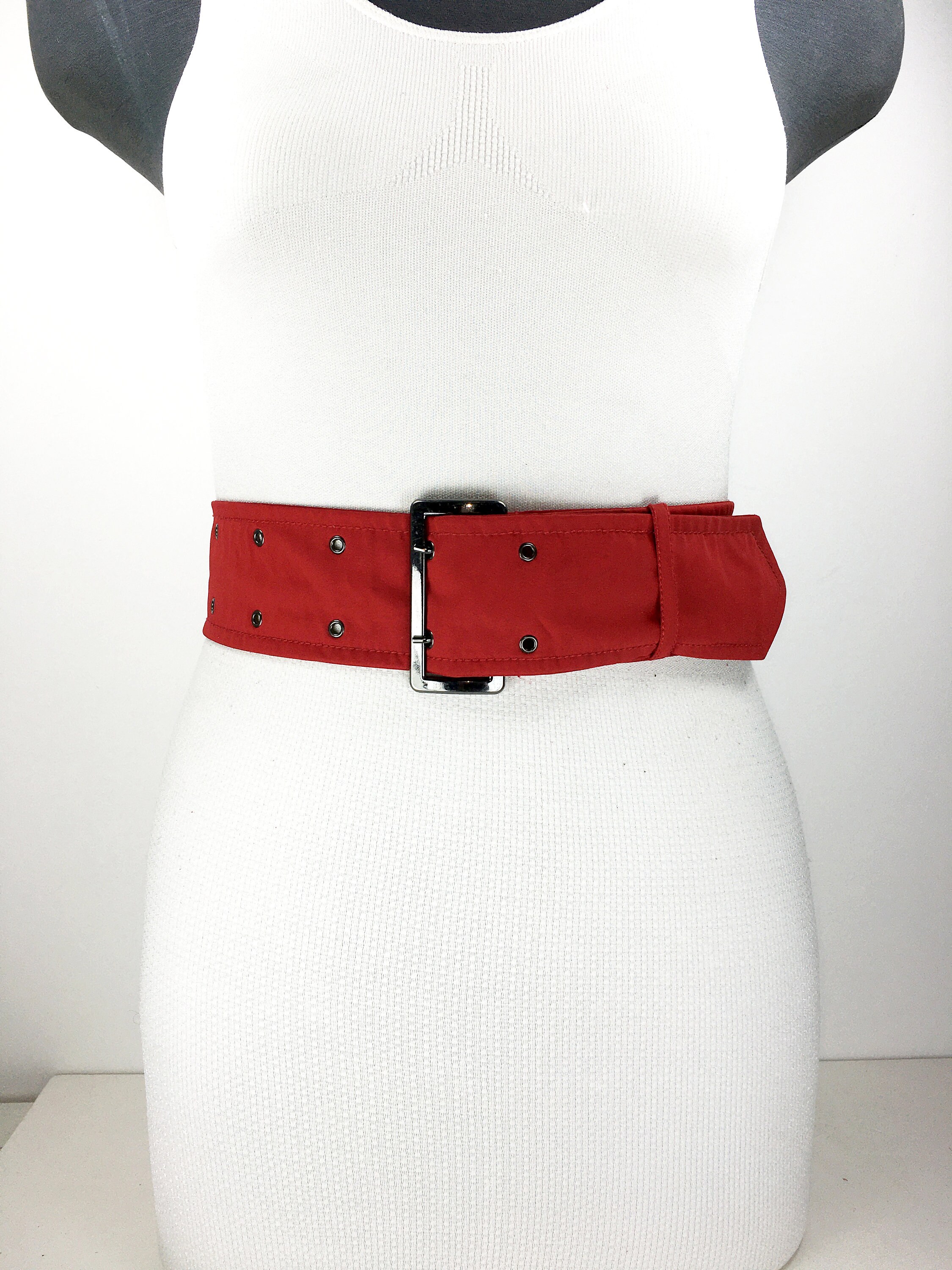 1970s 33''40'' red belt for women with Etsy