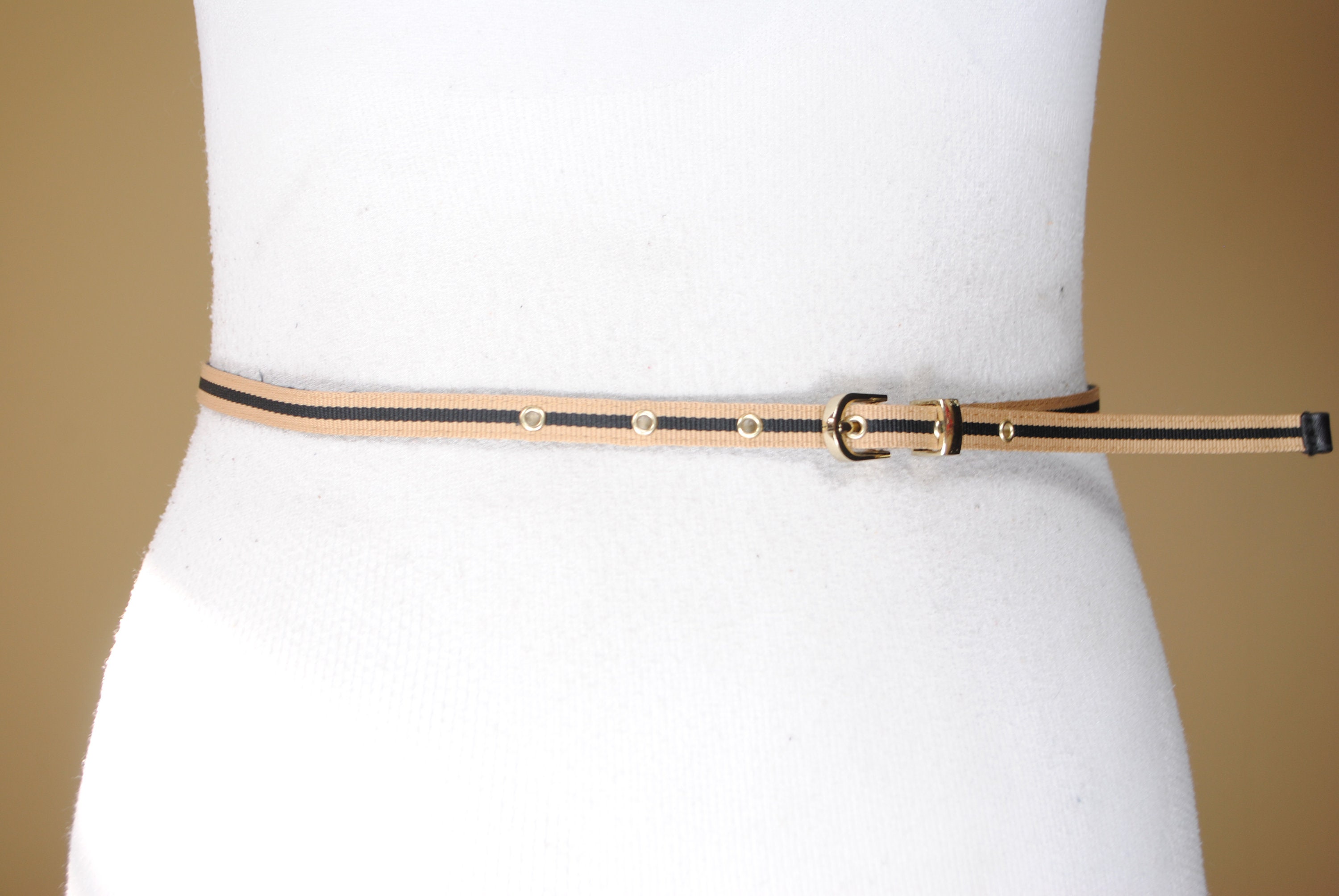 90s 3136'' Skinny Black Fabric Belt for Etsy