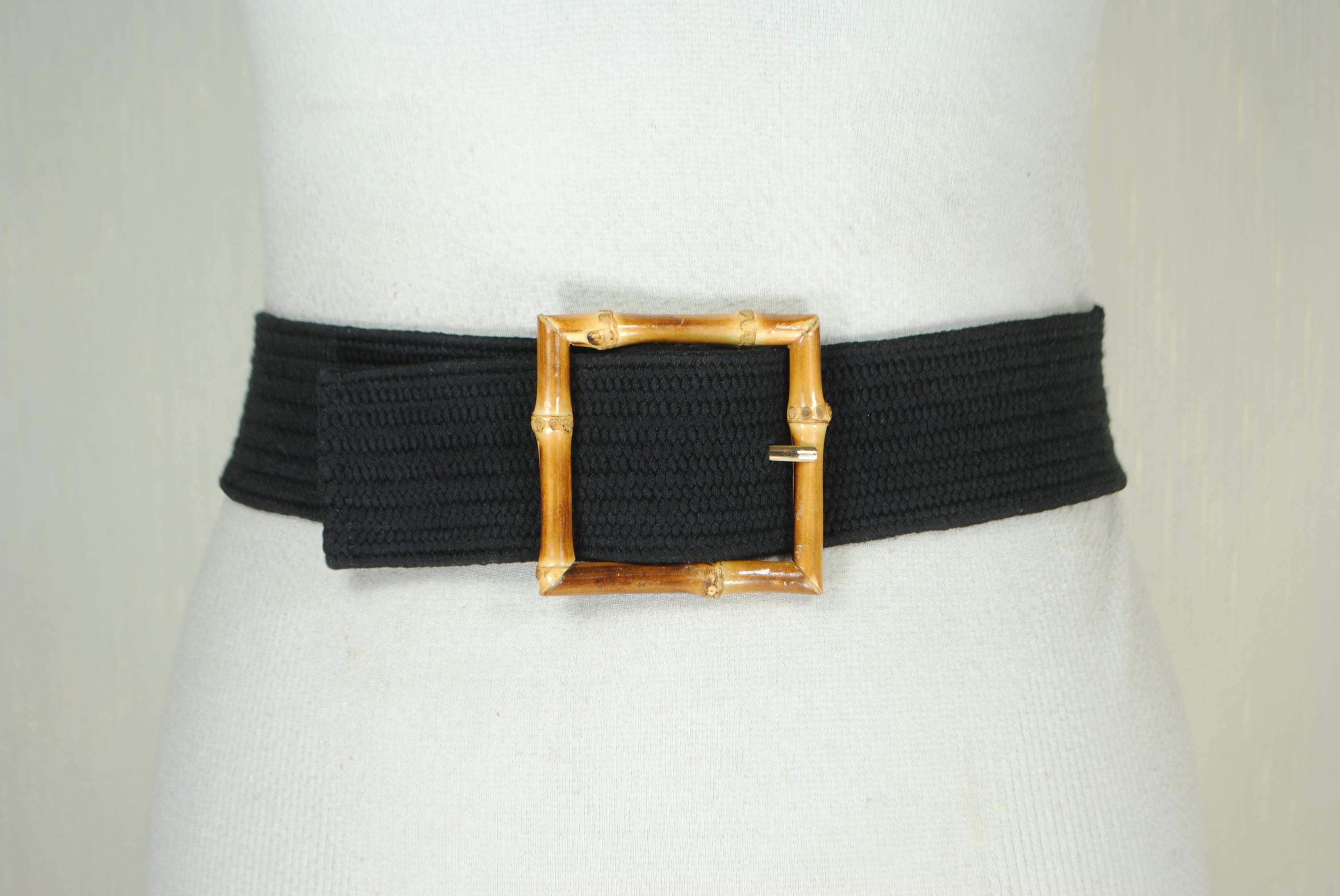 Bamboo Buckle Belt - Etsy