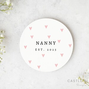 Personalised Grandparents Mug, New Grandparents Gifts, New Nanny and Grampy Gift, Gifts for new Grandparents, New Baby Gift for Grandparents afbeelding 8