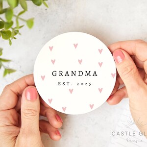 Personalised Grandparents Mug, New Grandparents Gifts, New Nanny and Grampy Gift, Gifts for new Grandparents, New Baby Gift for Grandparents afbeelding 7