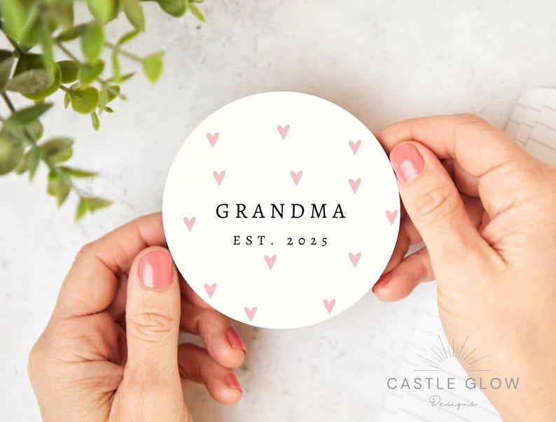 Personalised Grandparents Mug, New Grandparents Gifts, New Nanny and Grampy Gift, Gifts for new Grandparents, New Baby Gift for Grandparents afbeelding 7