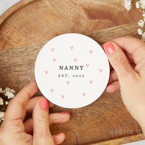Personalised Grandparents Mug, New Grandparents Gifts, New Nanny and Grampy Gift, Gifts for new Grandparents, New Baby Gift for Grandparents afbeelding 6