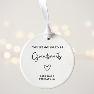 You're going to be Grandparents | Pregnancy announcement gift | Pregnancy announcement Grandparents gift | Expecting Parents sign
