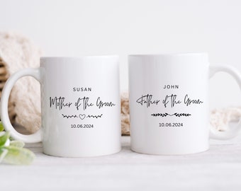 Parents of the Groom mug | Mother of the Groom Mug | Father of the Groom Mug  | Personalised wedding Mug | wedding gift for parents