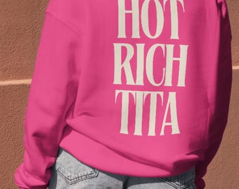 Hot Rich Tita Confident Filipina Hoodie - Proud Filipino Hooded Sweatshirt, Gift For Family