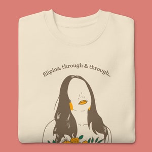 Filipino Sweatshirt: Proud Pinay Filipina Crewneck Philippines Clothing