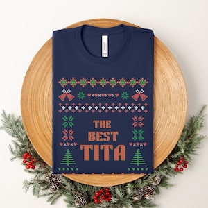The Best Tita Pinay Auntie Thanksgiving Shirt, Filipina Tita Shirt, Philippine T Shirt, Filipino Family Group Shirt,  Holiday Christmas Gift