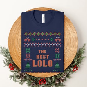 The Best Lolo Thanksgiving Shirt, Filipino Grandpa Philippine T Shirt, Ugly Christmas Shirt, Family Group Tee, Holiday Gift Grandfather
