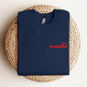 Embroidered Filipino Sweatshirt: Maarte Filipina Pinay Pride Crewneck Philippines Clothing