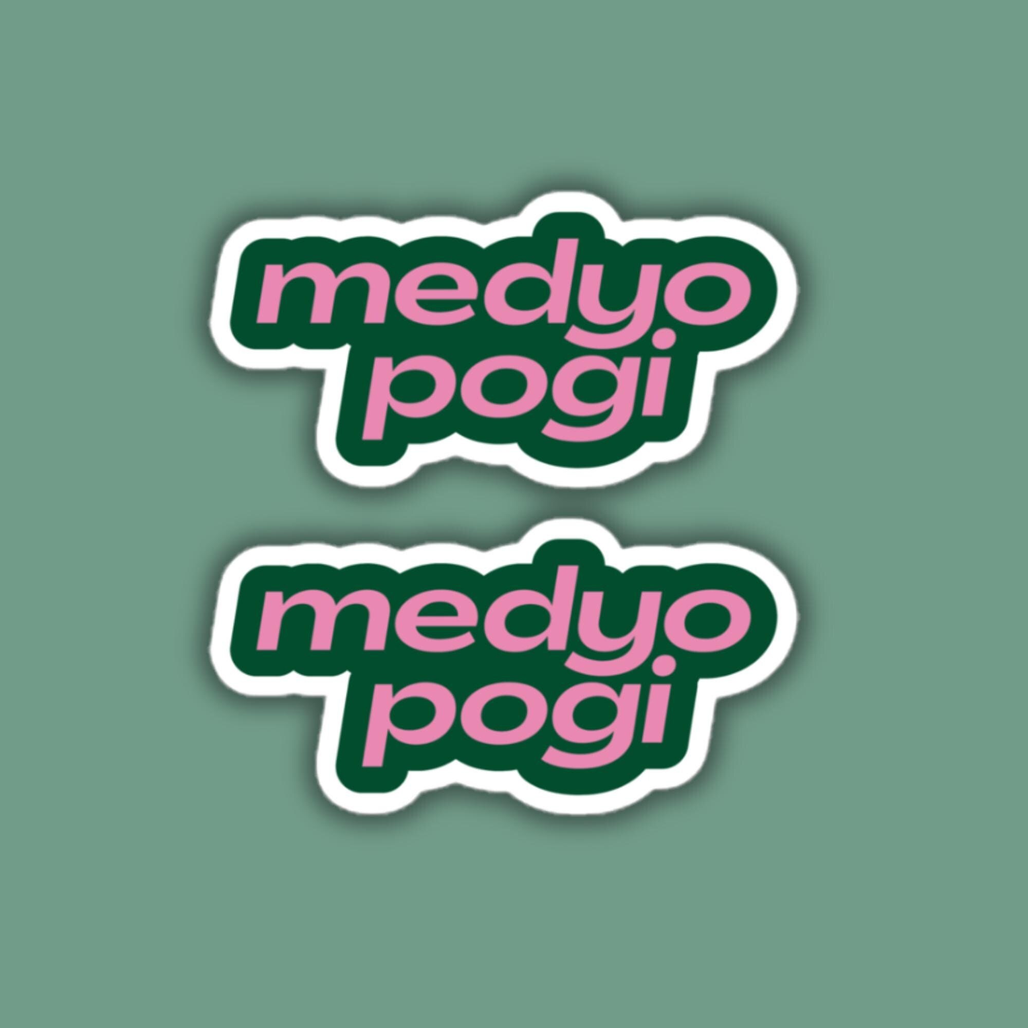 Philippines Medyo Pogi Tagalog Vinyl Sticker, Filipino Gifts, Proud ...