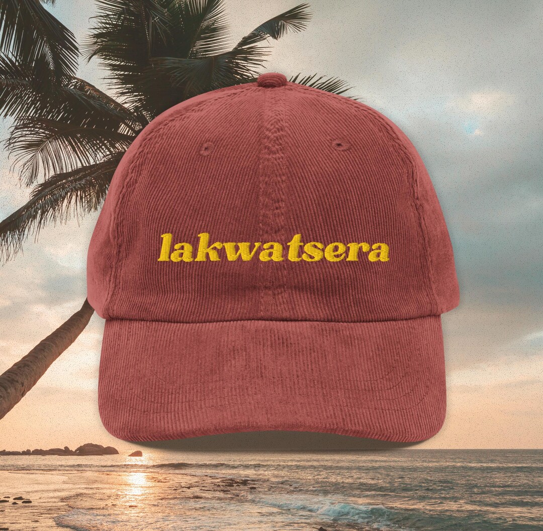 Philippines Lakwatsera Embroidered Cap, Personalized Filipino Gifts ...