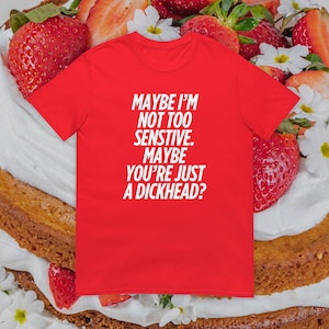You're A D*ckhead Inappropriate Shirt For Women Embarrassing Shirts Gen Z Meme Shirts That Go Hard Unhinged TShirt Exchange Offensive Shirts