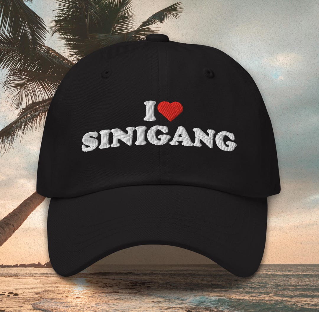 Philippines Love Sinigang Embroidered Cap - Filipino Gifts Pinoy Foodie ...