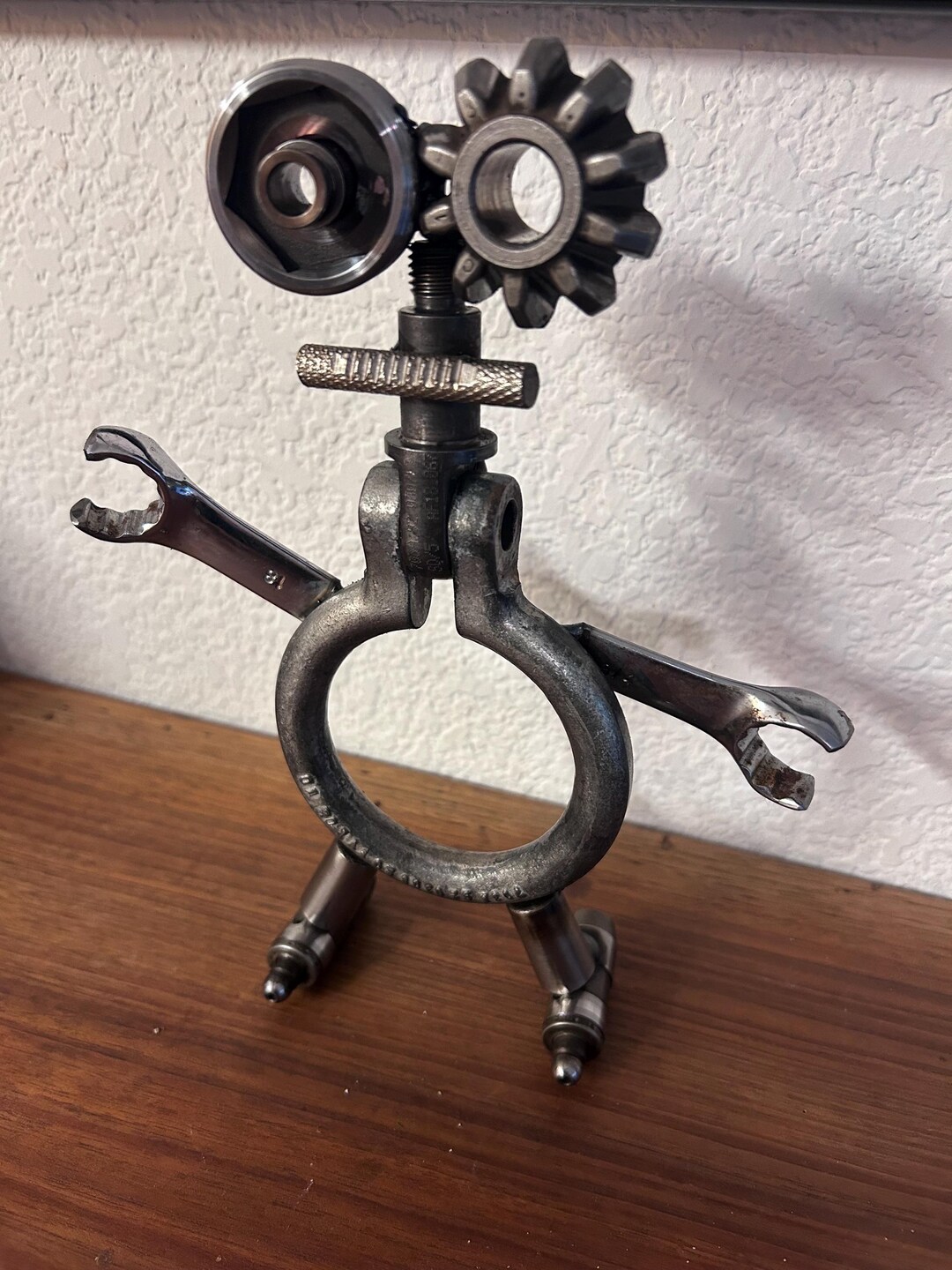 Recycled Scrap Metal Robot - Etsy