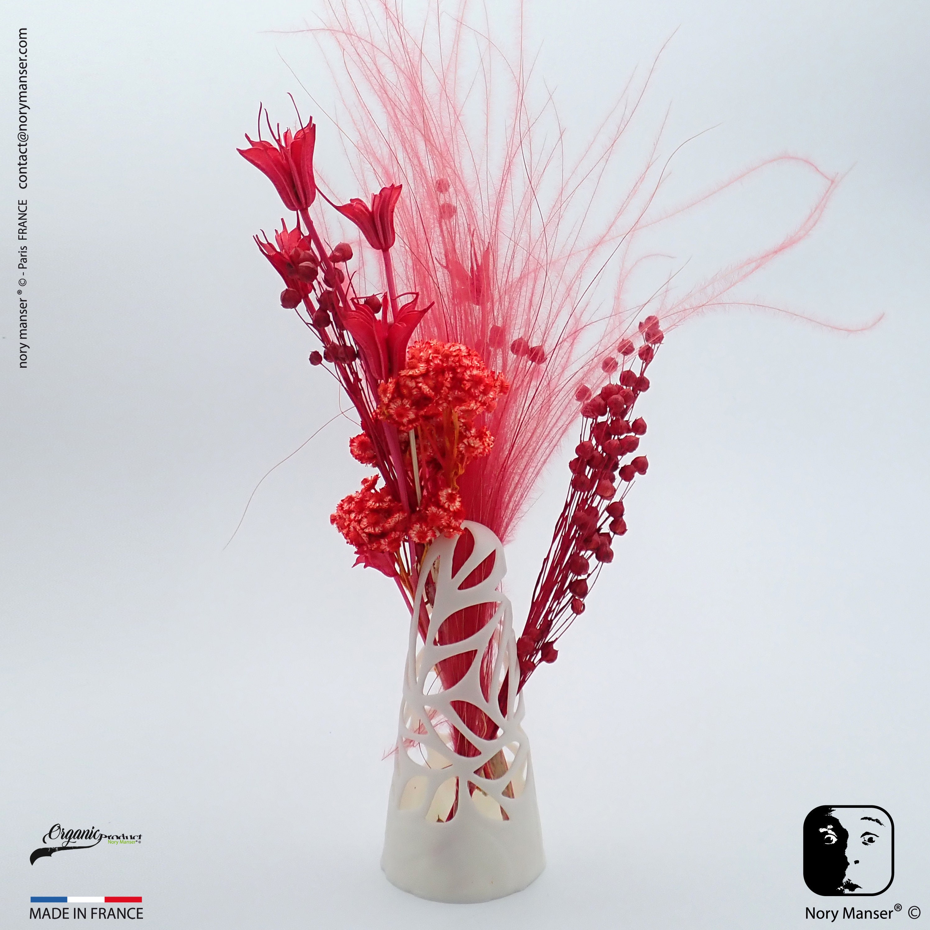 Ikebana Feuilles 1.0, Formé d'une Dentelle de Feuillage. Deco Bureau, Home Décoration Bureau Design,