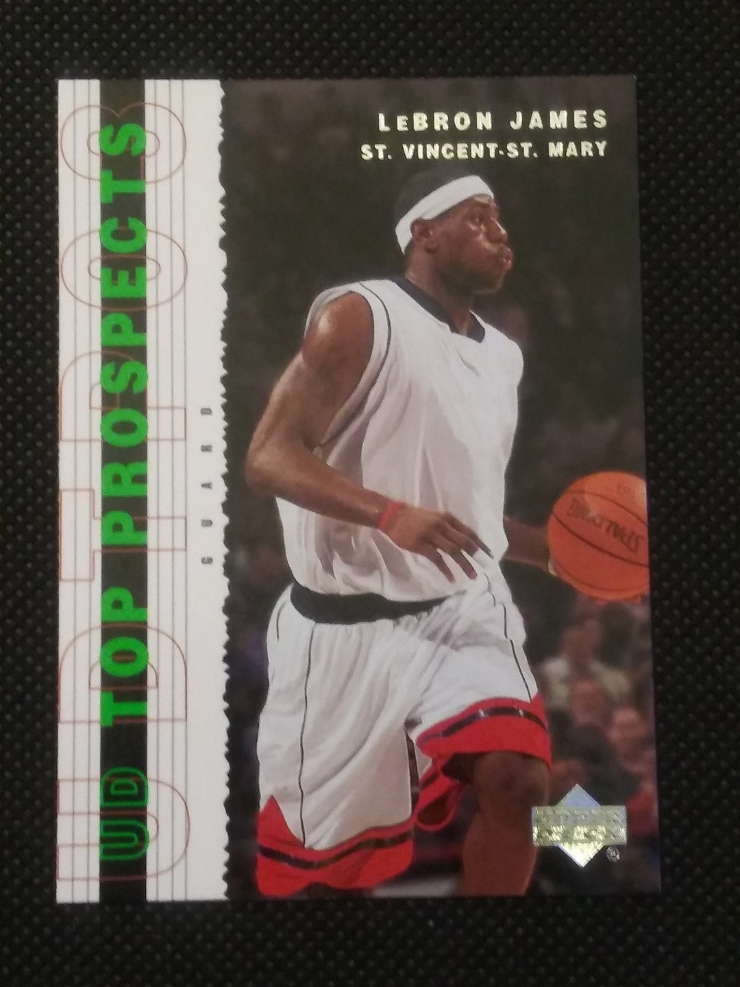 Lebron James first Rookie Card St. Mary's High School Los Angeles Lakers RC