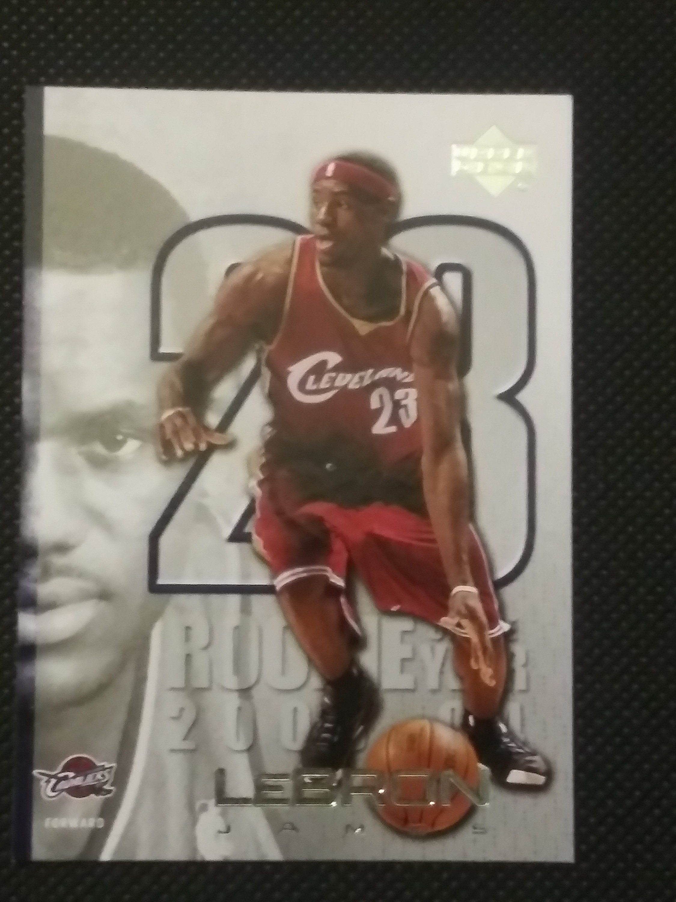 Lebron James 2003-2004 Rookie of the Year Trading Card 