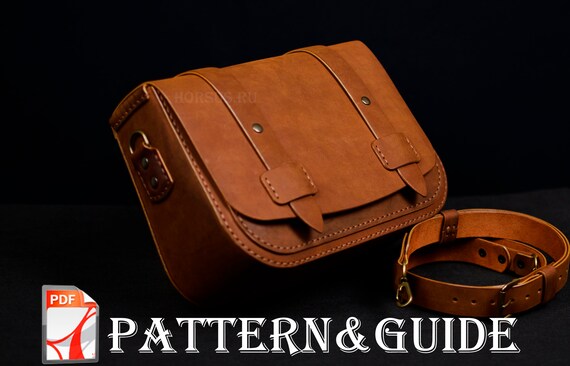 Leather Bag Pattern Pdf Download Leather Pattern Leather | Etsy