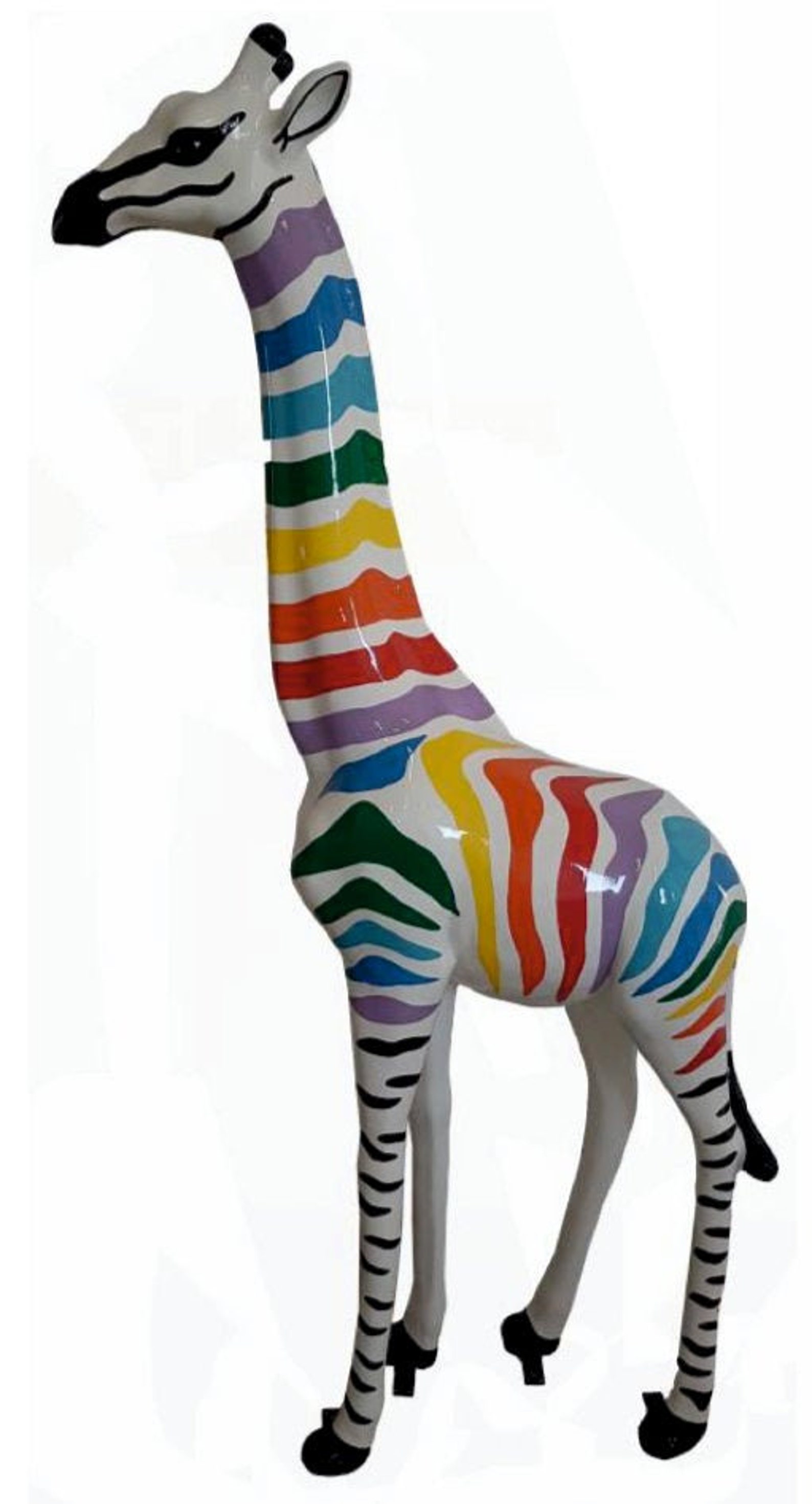 Giraffe Striped Design Figure Lifesize Lifesize Giraffe Etsy